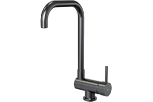 Essebagno New Oslo Mezclador de fregadero plegable Gris Metal