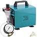 Produktbild GÜNSTIG! PROFI-AIRBRUSH KOMPRESSOR ULTIMATE-I-Das STANDARD-Gerät f. d. Anfänger m. Anspruch sowie f. d. Fortgeschrittene f. individuellen AIRBRUSH-SET Aufbau, Einstellbarer Druck, mit Manometer und Vorfilter-Wasserabscheider, Abschaltautomatik