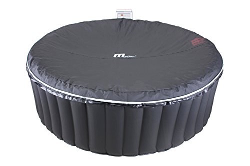 Miweba MSpa aufblasbarer Whirlpool M-021LS 6 Personen 2,04 Meter rund Indoor-Outdoor inklusive Filterkartusche und Abdeckhaube - 5