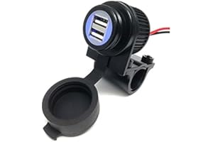 Cliff Top 3.3 Un caricabatterie USB per manubrio da moto - per GPS, navigatore satellitare e smartphone ecc.