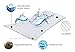 NEW WATERPROOF CRIB CRADLE MATTRESS PROTECTOR SHEET WASHABLE 90x40