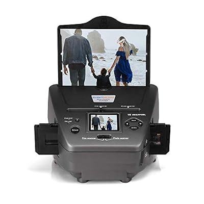 DigitNow! Film Scanner avec 2,4'' Écran, 16 MP Film Photo Numériseur Combo Multifonction de Photos Scanner pour Cartes de visites, diapos, négatifs vers Le numérique