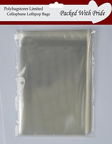 4 x 100x Clear Cellophane Bags - 4" x 6"