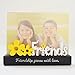 Giftgarden Photo Frame - Friend Desktop Expressions for Best Friend Gift Items with White Word Attachment, 7x5 Inch