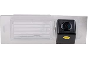 MISAYAEE Telecamera posteriore HD 720p con luce targa, sensore di parcheggio per Renegade Fiat Tipo TIPO FIAT Egea Neon 2017 2018 2019