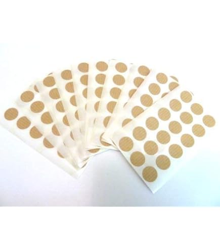 200 Labels, 25x12mm Rectangle, Dark Brown, Colour Code Stickers, Self-Adhesive Sticky Coloured - View #2