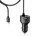 Produktbild Tronsmart Quick Charge 2.0 30W 2 Ports USB Car Charger mit Hängte Mikro USB-Kabel für Galaxy S6 Flanke +, S6, Anmerkung 5, LG G4, Nexus 6 (1 x QC2.0 Port + 1 Volt IQ-Port)