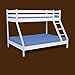 Produktbild Etagenbett Hochbett Bunkerbett CAGLA Weiß in 90-140 x 200 cm