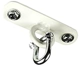 Senshi Japan White 2 Hole Punch Bag Ceiling Hook Bracket Wall Boxing MMA Hanger