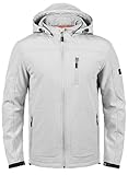 asos jackets mens DETAILS& HIGHLIGHTS: Softshell-Material mit Fleece gefüttert, abnehmbare Kapuze (Reißverschluss) mit Fleece gefüttert und verstellbarem Gummizug, hochabschließender Kragen mit Kinnschutz, Gummipatch am Ärmel, zwei seitliche Eingriffstaschen (Reißverschluss) mit Fleece gefüttert sowie eine Brusttasche (Reißverschluss) mit Fleece gefüttert, Abschlussbund mit Gummizug und Klettverschluss, verstellbarer Ärmelsaum, Reißverschluss
