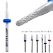 CRYSTALUM® Ceramic Nail Drill Bit Cuticle Cleaner Trimmer Electric Rotary Nail File (Medium)