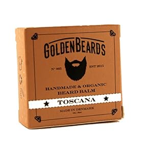 Organic Beard Balm -Toscana - 30ml - 100% Natural *Golden Beards* | Jojoba & Argan & Apricot Oil, Moisturise Your Beard… - Image 2
