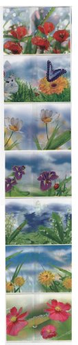 Ostereier Schrumpffolie. Feldblumen. Nr. 36 reicht für 7 Eier - 2