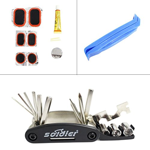 Kurtzy TM Fahrrad Reparatur Wartung Set Multifunktionales Werkzeug - 3