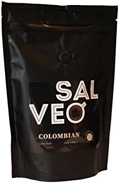 COLOMBIAN SALVEO COFFEE ™ A Premium Colombian STRONG Ground Coffee Designed For Athletes, Enjoyed By All - Roasted in Small Batches in the UK – Suitable for Filter / Aeropress/ Cafetiere