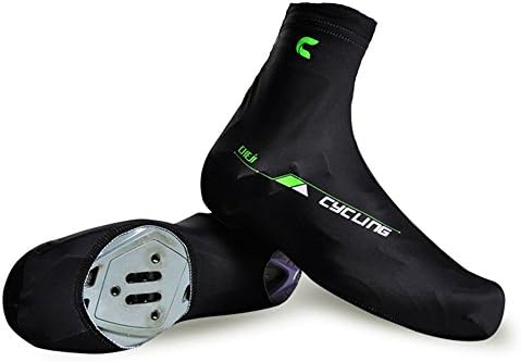 Ychen Cycling Shoe Covers, Outdoor Sports Bike Shoe Covers Waterproof Warmer Overshoes Shoe Cover for Men Women Winter Rain Cycling Cycle Mountain Road Toe Cover Waterproof Shoes Sets (43EU)