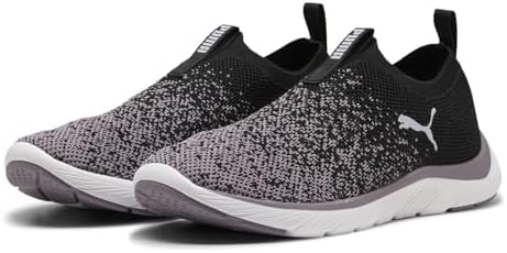 Puma Scarpe da Corsa Softride Mayve da donnaPUMA Softride Mayve Scarpe da Corsa da Donna, Bianco-Nero-Argento, 40, Puma Marmellata di Prugne, 36 EU