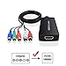 Produktbild Sue-Supply HDMI Konverter Adapter, Komponente Zu HDMI, 5RCA RGB YPbPr Zu HDMI Konverter Unterstützt 1080P Video Audio Converter Adapter Für DVD PSP Xbox 360 PS2