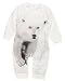 Zhuannian Baby Boys Polar Bear Print Romper (18-24months)
