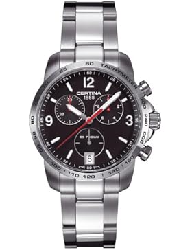 Certina Herren-Armbanduhr XL Chronograph Quarz Edelstahl C001.417.11.057.00