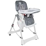 Verstellbare Sitzhöhe: 6 Positionen, Verstellbare Rückenlehne: 3 Positionen