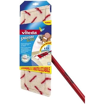 Kit 4 Ricambi Panno Per Lavapavimenti Vileda Ultramax - Panni In Microfibra Riutilizzabili E Lavabili In Lavatrice