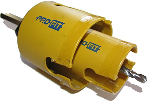 PRO-FIT Multi-Purpose-Lochsäge Ø80mm mit 50mm Nutzlänge – ohne Zentrierbohrer – mit Click&Drill Aufnahme - 3
