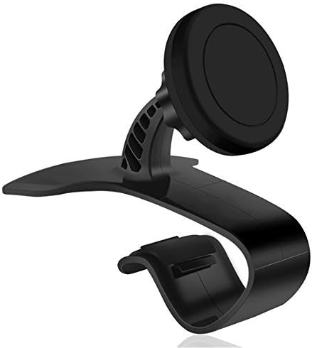 Lysong smart phone In-vehicle holder Magnet type HUD Kama Wundt Head up display 360 smart phone holder rotation Angle integration Smart phone stand (black)