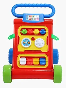 D.k 11 Baby Support Walker Activity Walking boy & Girl 6 to 18 Months - Toddler Learning Toys, Baby boy & Girl runar Kids. Walker for Kids (red)