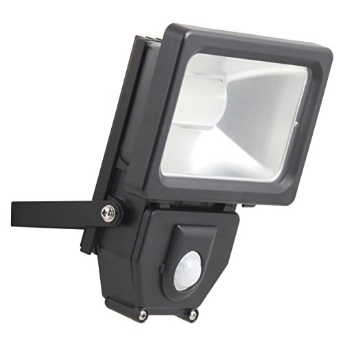 Smartwares LED Fluter mit Bewegungsmelder, LED Sicherheitsleuchte, 20 w, 1200 lm, SL1-A20-B
