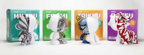 Mini Munny 4-inch DIY Figure White