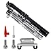 Produktbild Legierung Mini Fahrradpumpe, Rahmenpumpen 260 PSI/ 17.9 Bar Luftpumpe Fahrrad, Fahrrad Pumpe für Französische Ventile, Fahrradreifen Reparatur Ersatzteile, Fahrradluftpumpe für Schrader & Presta Valve