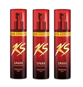 Kama Sutra Power Series Deodorant for Men, 135 ml (Pack of 3)