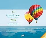 Der Lebensfreude-Inspirationen-Kalender 2019: Wandkalender zum Aufhängen, wunderschöne Landschaftsmotive mit motivierenden und positiven Gedanken, 56,0 x 45,5 cm by