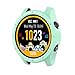 Produktbild Bearbelly Rahmenprotektor Kompatibel mit Garmin forerunner 945 Watch Reine Farbe Silikon Kratzschutz Stoßfest Bruchsicher Gehäuseabdeckung Shell Frame