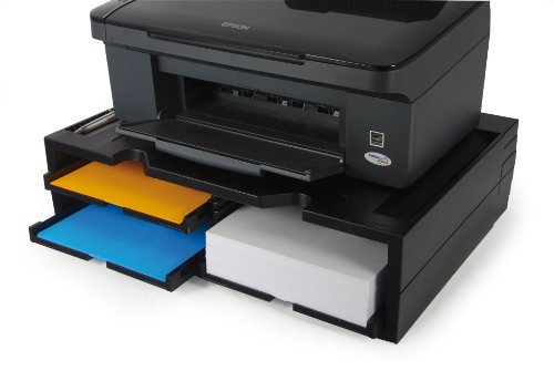 Exponent 42807 - Gabinete para impresora  508 x 370 x 140 mm  508 mm  370 mm  516 x 378 x 145 mm  Negro 
