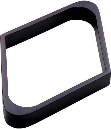 Stained Wood 9-Ball Diamond Rack