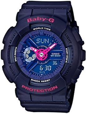 Casio Baby-G Damen Uhr Analog/Digital Quarz mit Resinarmband BA-110PP-2AER