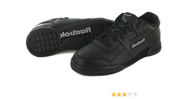 reebok workout trainers black