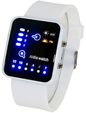 Jungen und mädchen Sportuhr,30m wasserdicht Silikonarmband Elektronische uhren Kalender Datum Kinder uhren Jelly...