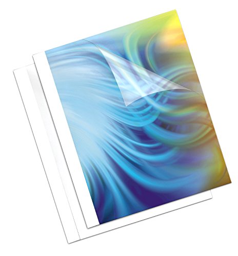 Fellowes Coverlight - Cubiertas para encuadernaci n t rmica 20 unidades 3 mm A4 transparente y blanco mate Fellowes Coverlight - Cubiertas para encuadernaci n t rmica 20 unidades 3 mm A4 transparente y blanco mate