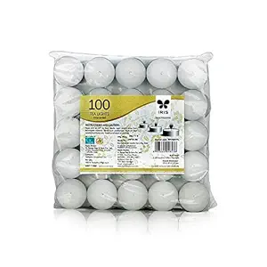 Iris Tealight Candle Set (Pack of 100)-INFV0299TL