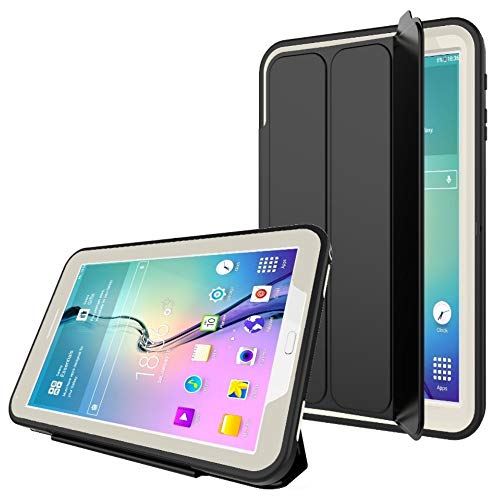 PROTECK Coque Samsung Galaxy Tab A6 10.1", Etui avec【Film de Protection Intégré】+【Mise en Ve PROTECK Coque Samsung Galaxy Tab A6 10.1", Etui avec【Film de Protection Intégré】+【Mise en Ve