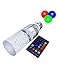 Produktbild elegantstunning Glühbirne Lampe LED Fernbedienung 3W E27 RGB bunte wechselnd Kristall für Familie Geburtstag Festival Weihnachten Bar Club