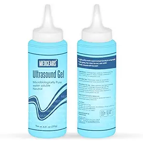 MEDGEARS Microbiologically Pure Water Ultrasound Gel - Pack of 2 bottles