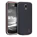 Produktbild kwmobile Hülle für Nokia 1 - TPU Silikon Backcover Case Handy Schutzhülle - Cover Schwarz matt