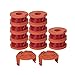 Produktbild 12PCS / Set Ersatz für Worx WA0010 WG150 WG151 Rasentrimmer Spool-Linie Auto Feed-Spool Trimmer Teil Regard L