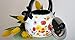 ShopyBucket Real --& Eco-friendly Multicolor Flower With Butterfly Printed Handmade Glazed Teapot For Serving Tea or Coffee In Style 2.5L 1pc RS.1799.00