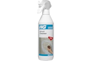 HG Nettoyant pour coulis, spray nettoyant pour joints de carrelage prêt à l'emploi, élimine la saleté tenace et les taches entre les murs et les sols carrelés (spray de 500 ml) - 591050106
