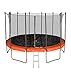 Produktbild FastJump Garten-Trampolin Classic, Innennetz, Farbe und Größe wählbar, Orange, 14FT - 427cm - 12 Perches